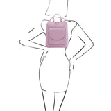 TL Bag - Small Convertible Leather Backpack For Women | TL142092