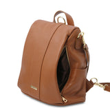 TL Bag - Soft leather backpack - convertible 2-in-1 backpack shoulder bag | TL142138