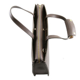 Palermo - Saffiano Italian leather briefcase 3-compartment for women | TL141369