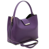 Clio - Palmellato leather bucket bag | TL141690