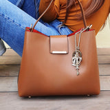 Clio - Palmellato leather bucket bag | TL141690