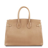TL Bag - Leather handbag with golden hardware | TL141529