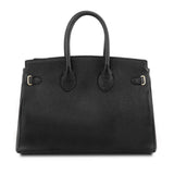 TL Bag - Leather handbag with golden hardware | TL141529