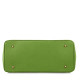 TL Bag - Leather handbag with golden hardware | TL141529