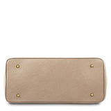 TL Bag - Leather handbag with golden hardware | TL141529