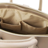 TL Bag - Leather handbag with golden hardware | TL141529