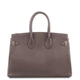 TL Bag - Leather handbag with golden hardware | TL141529
