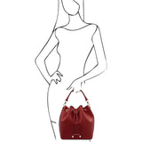 Vittoria - Italian leather bucket bag | TL141531
