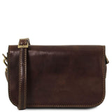 Carmen - Leather shoulder bag with flap | TL141713