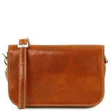 Carmen - Leather shoulder bag with flap | TL141713