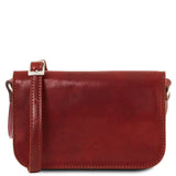 Carmen - Leather shoulder bag with flap | TL141713