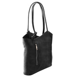 Patty - Italian leather convertible 2-in-1 backpack shoulder bag | TL141497