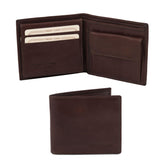 Exclusive 3 fold leather wallet for men with coin pocket | TL141377