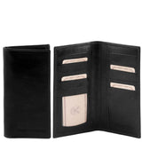 Exclusive leather 2 fold vertical wallet | TL140784