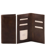 Exclusive leather 2 fold vertical wallet | TL140784