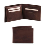 Exclusive leather tri fold wallet for men | TL141353