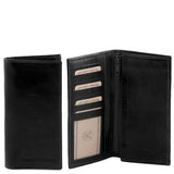 Exclusive vertical 2 fold leather wallet for men | TL140777