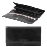Exclusive leather accordion wallet for women | TL140787