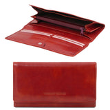 Exclusive leather accordion wallet for women | TL140787