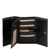 Exclusive 4 fold Italian leather wallet for women | TL140796