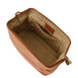Smarty - Matte leather toiletry bag - Large size | TL141219