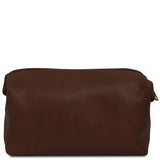 Smarty - Matte leather toiletry bag - Large size | TL141219