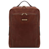 Bangkok - Matte leather laptop backpack | TL141793