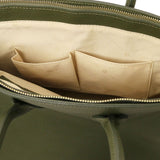 TL Bag - Leather handbag with golden hardware | TL141529