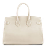 TL Bag - Leather handbag with golden hardware | TL141529