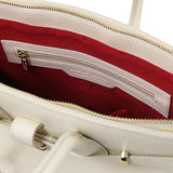 TL Bag - Leather handbag with golden hardware | TL141529