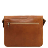 TL Messenger - Two compartment matte leather shoulder bag - Large size | TL142430