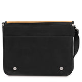 TL Messenger - Two compartment matte leather shoulder bag - Large size | TL142430