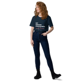 Eat, Fashion Mindfulness and Love Unisex organic cotton t-shirt - unisex t-shirt