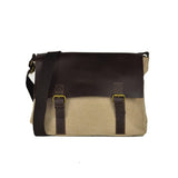 Tracolla Uomo donna Unisex in vera pelle e jeans 30 x 40 x 10  made in italy  2b