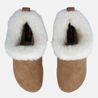 Pantofole pelo HAFLINGER Iceland chestnut, Lammfell 714008
