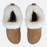Pantofole pelo HAFLINGER Iceland chestnut, Lammfell 714008