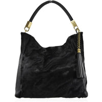 Borsa a tracolla  in pelle cavallino leopardo zebra made in italy Zeta Shoes