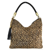 Borsa a tracolla  in pelle cavallino leopardo zebra made in italy Zeta Shoes