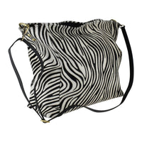 Borsa a tracolla  in pelle cavallino leopardo zebra made in italy Zeta Shoes