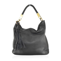 Borsa da spalla ZETA SHOES in vera pelle effetto vintage tinto lavato in capo