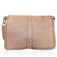 Borsa a tracolla  pochette in pelle vintage made in italy Zeta Shoes