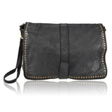 Borsa a tracolla  pochette in pelle vintage made in italy Zeta Shoes