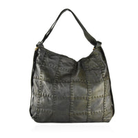 Borsa da spalla convertibile in zaino effetto vintage tinto lavato in capo ZETA SHOES