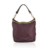 Borsa a tracolla  in vera pelle effetto vintage tinto lavato in capo 28 x H 30  x 2 Dimensioni  : 32 x H26 x 12