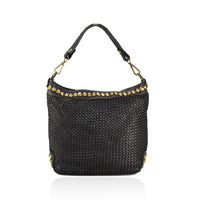 Borsa a tracolla  in vera pelle effetto vintage tinto lavato in capo 28 x H 30  x 2 Dimensioni  : 32 x H26 x 12