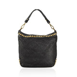 Borsa a tracolla  in vera pelle effetto vintage tinto lavato in capo 28 x H 30  x 2 Dimensioni  : 32 x H26 x 12