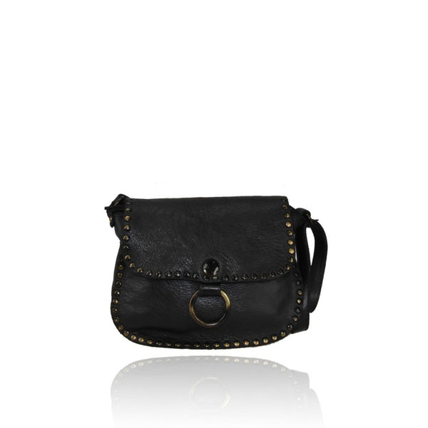 Borsa Grande Designer Lorenz Nera Con Tracolla Borsa A Tracolla Lorenz In Vera Pelle - Grande, Elegante, Per Ufficio E Tempo Libero Borsa Tote Donna Lorenz Pelle Vera - Foto 4