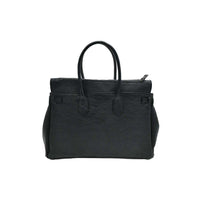 Borsa a spalla donna in pelle con tracolla in vera pelle made in italy zebrata leopardata