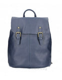 Zaino in vera pelle effetto vintage made in italy