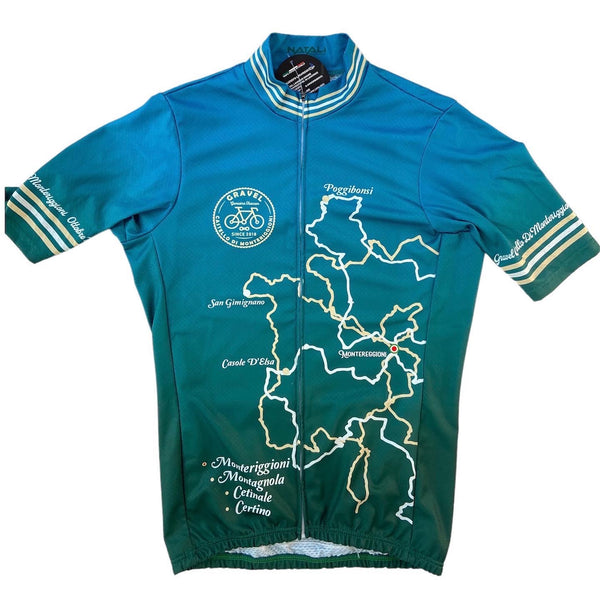 Maglia ciclismo Gravel Castello di Monteriggioni